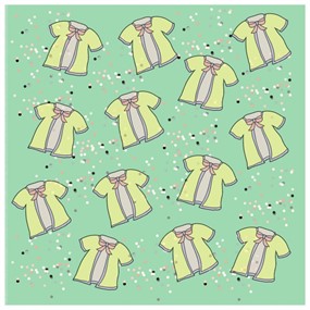 卡通服装底纹图片